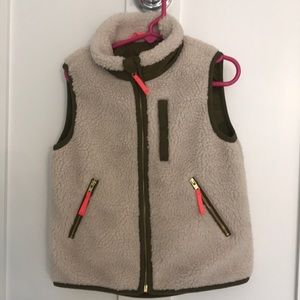 Crewcuts fleece vest—never worn